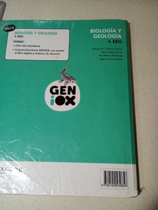 Biología y Geología, 4 ESO, Andalucía