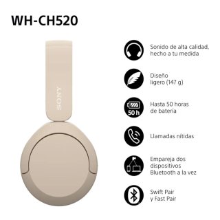 De los dos auriculares que se muestran en la foto.
