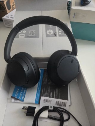 De los dos auriculares que se muestran en la foto.