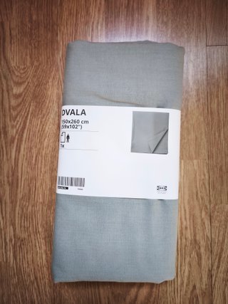 Sábana Ikea Dvala Verde 150x260 cm
