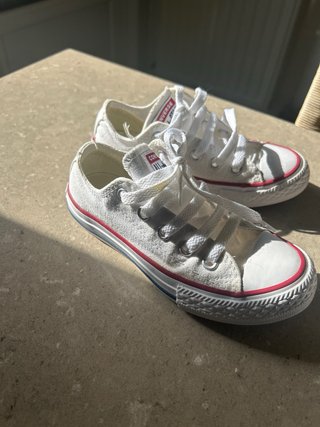 Playeros Converse Talla 28 Blancos
