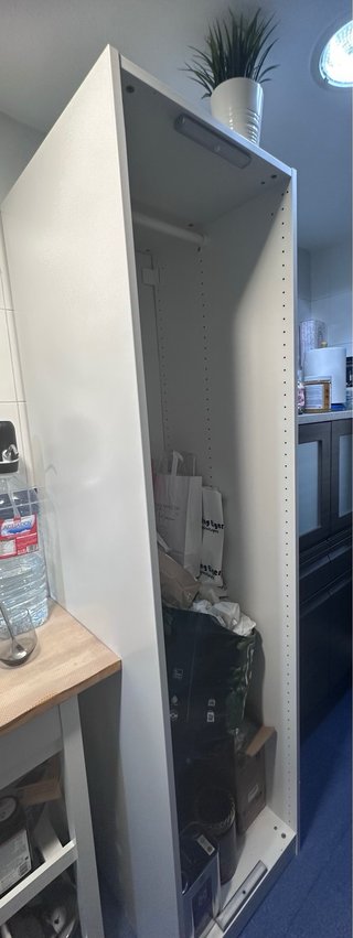Módulos vestidor blancos