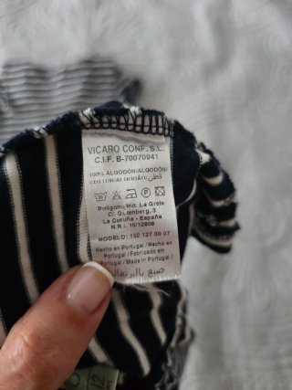 Conjunto Nanos 12 meses marinero