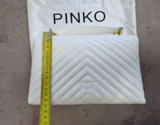 Borsa Pinko Love Bag trapuntata bianca