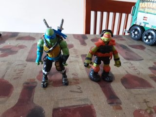 Camión y motos Juguete Tortugas Ninja
