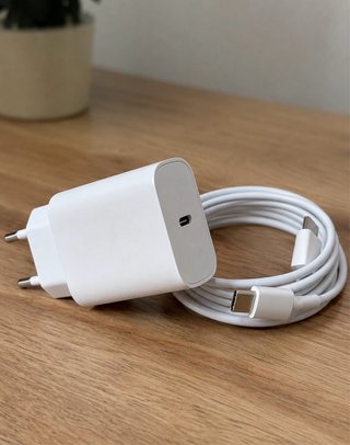 Cargador USB-C Blanco para iPhone