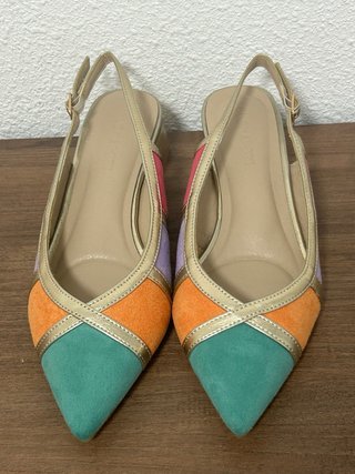 Sandalias Buonarotti Talla 37 Multicolor