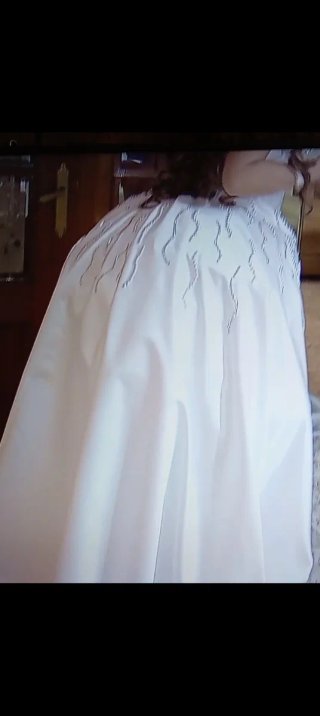 Vestido de Novia gitana, Blanco, echo por anderso