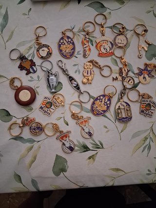 Lote Nº1 20 Llaveros Vintage Real Madrid