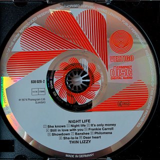 CD – Thin Lizzy – Nightlife