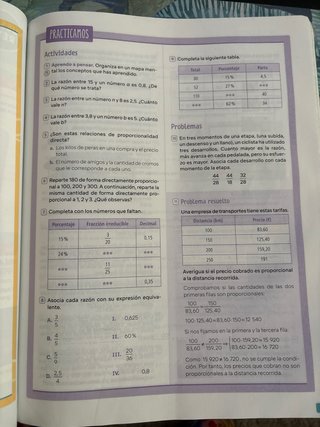 Matemáticas 1 secundaria Revuela
