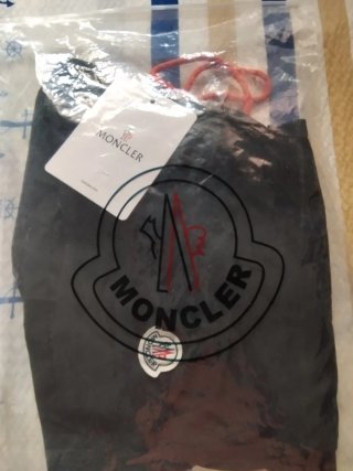 Bañador Moncler Negro Hombre Sin Usar
