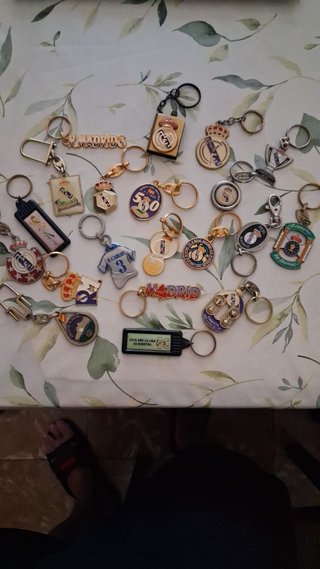 Lote Nº2 Llaveros Vintage Real Madrid