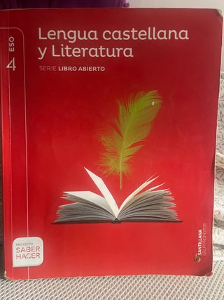 Lengua castellana y literatura, 4 ESO serie Lib...