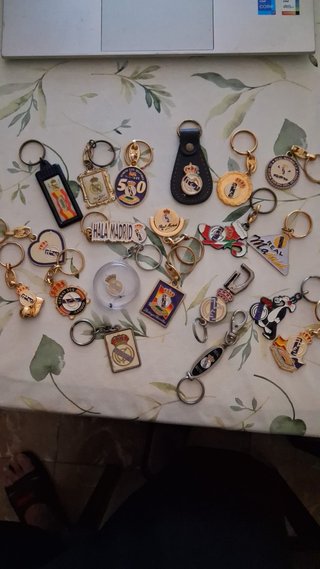 Lote Nº3 Llaveros Vintage Real Madrid
