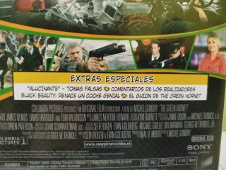DVD The Green Hornet (Español)el avispero verde
