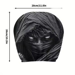 Fundas Cabezal Coche Diseño Ninja