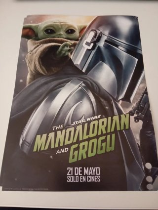 2 Pósters The Mandalorian & Grogu