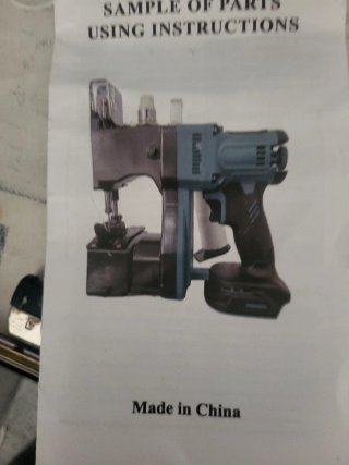 Máquina de coser portátil nueva