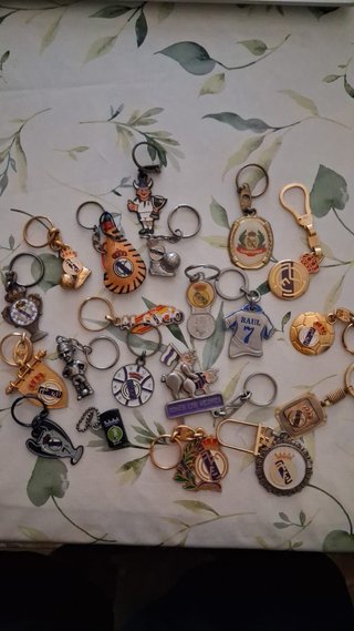 Lote nº4 Llaveros Vintage Real Madrid