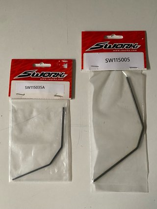 Barras estabilizadoras sworkz del. 2,2 tras. 2,8