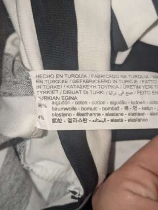 Camiseta sin mangas rayas mujer