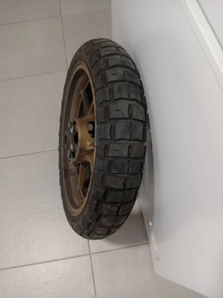 Llanta de moto aluminio 17 con disco