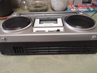 Radio Cassette Crown CSC 930F Beige/Plata