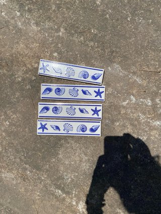 Azulejo vintage náutico marino