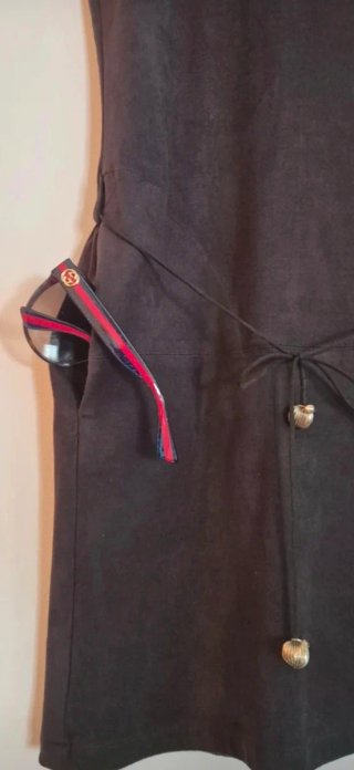 Vestido negro Jad