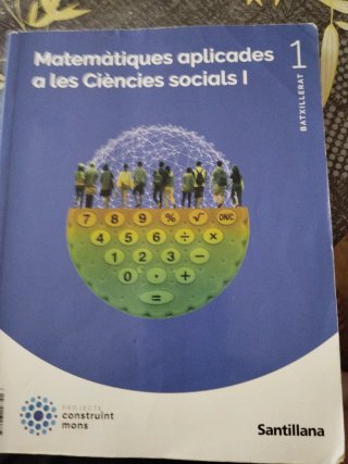 Matemàtiques aplicades a les Ciències Socials I...
