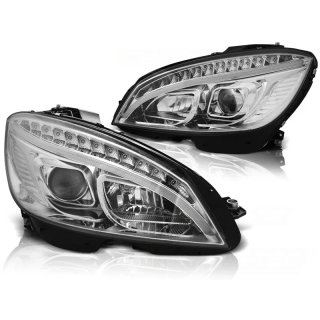 Faros delanteros Tubelight Dinámicos para Mercedes