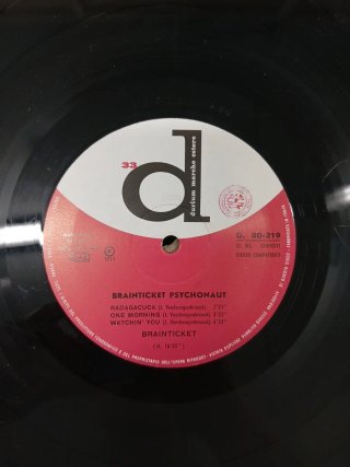 Brainticket Psychonaut LP 33 Giri 1971