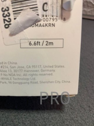 Cable usb C