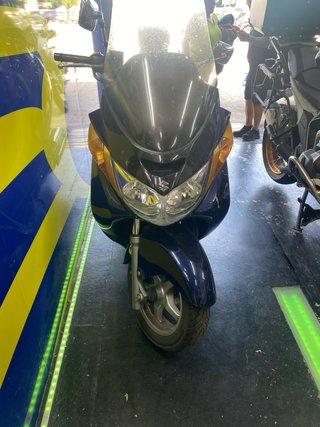 Suzuki Burgman 400 Azul