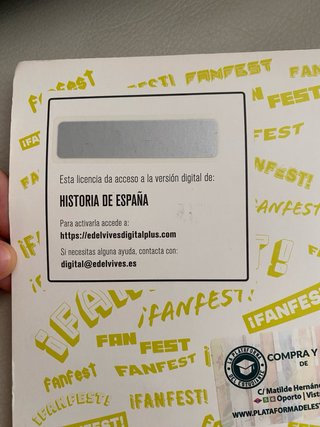Historia de España 2 bachillerato, Proyecto fan...