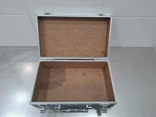 Maletín Rígido Aluminio Plata