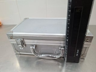 Maletín Rígido Aluminio Plata