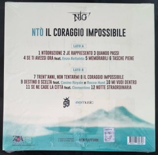Nto' - Il Coraggio Impossibile - LP Vinile Bianco