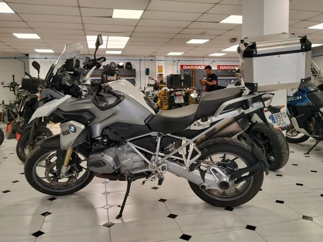 BMW R1200GS Adventure Plata/Blanco
