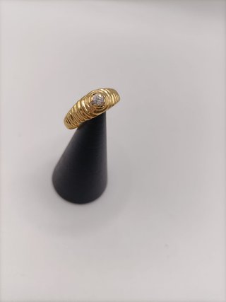 Anillo Solitario Oro 18k- 2,12gr