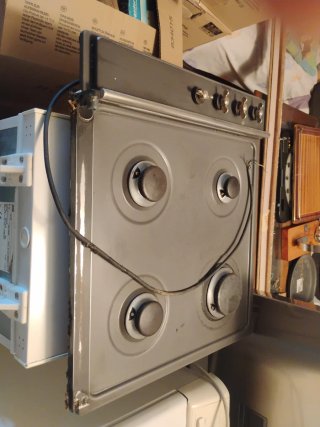 Encimera de gas 4 fuegos