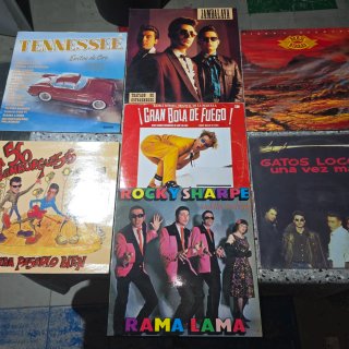 Lote Vinilos Rockabilly Varios Artistas