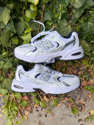 Zapatillas New Balance 530 Blanco Azul Marino Tall