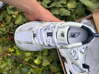 Zapatillas New Balance 530 Blanco Azul Marino Tall