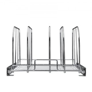 Soporte para Sartenes y Ollas, Organizador Expandible Extraíble para Debajo del Gabinete, Organización de Bandejas para Hornear Galletas, Divisores de Alambre Ajustables, Soporte para Tapas de Ace...