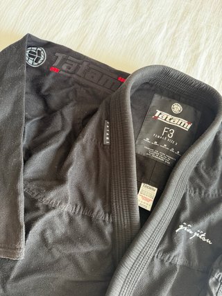 Kimono Jiu Jitsu Tatami F3 Negro