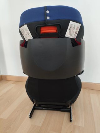 Silla de coche Cybex azul y negra