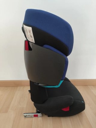 Silla de coche Cybex azul y negra