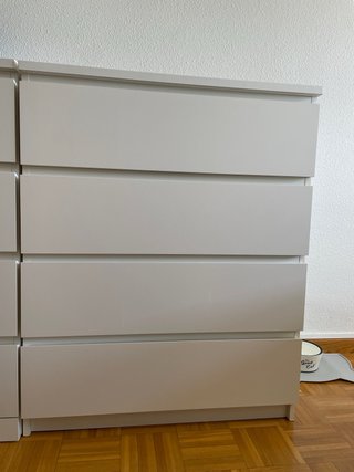 Cómoda MALM Ikea Blanca